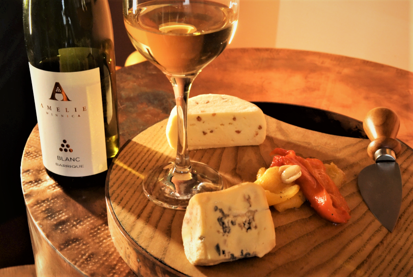Wino Blanc Barrique i ser Kazik